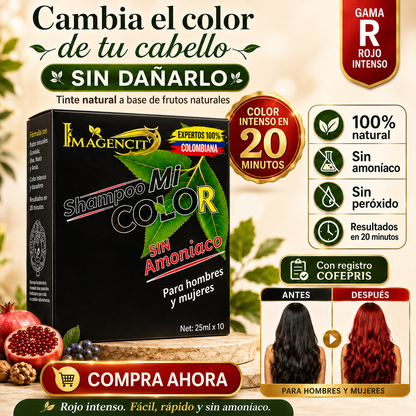 🔥 Luce un Rojo Intenso en 20 Minutos
